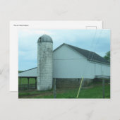 Pennsylvania Barn Postkarte (Vorne/Hinten)