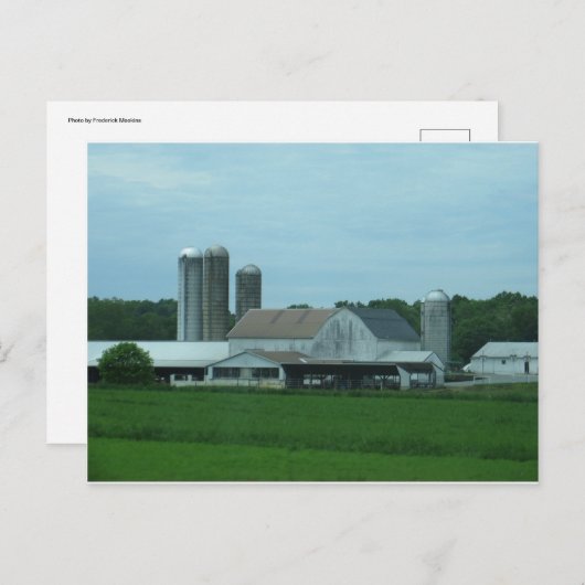Pennsylvania Barn Postkarte (Vorne/Hinten)