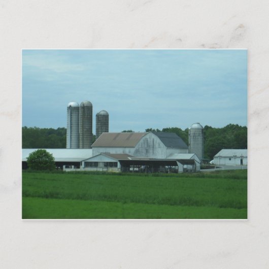 Pennsylvania Barn Postkarte (Vorderseite)