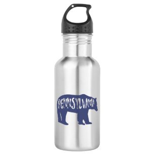 Pennsylvania Bear Edelstahlflasche