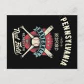 Pennsylvania Bedford Baseball Postkarte (Vorderseite)