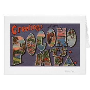 Pennsylvania - Berge in Pocono