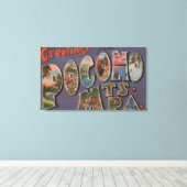 Pennsylvania - Berge in Pocono 2 Leinwanddruck (Insitu (Holzboden))