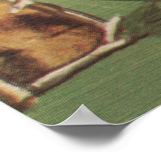 Pennsylvania - Berge in Pocono Poster (Ecke)