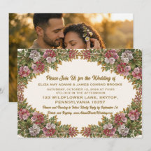 Pennsylvania-Berglorbeer-Hochzeitseinladung