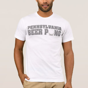 Pennsylvania-Bier Pong T - Shirts
