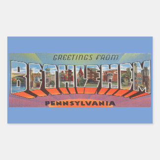 Pennsylvania, Blatt 4 Bethlehem Stickers