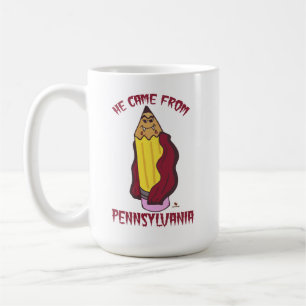 Pennsylvania Bleistift Vampir Freche Humor Kaffeetasse