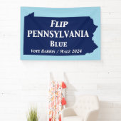 Pennsylvania Blue im Jahr 2024 gedreht Banner (InSitu)