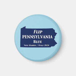 Pennsylvania Blue im Jahr 2024 gedreht Magnet