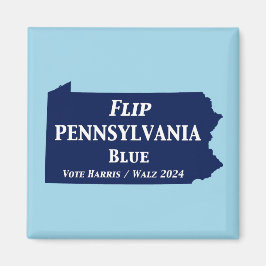 Pennsylvania Blue im Jahr 2024 gedreht Magnet