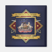 Pennsylvania Cavalry Magnet (Vorne)