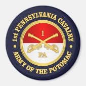 Pennsylvania Cavalry Magnet (Vorne)