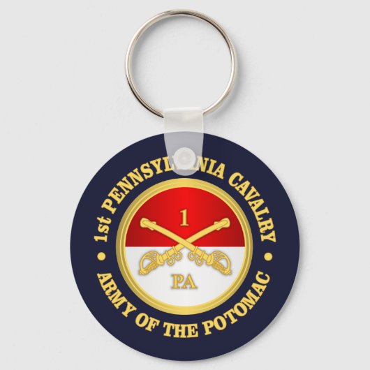 Pennsylvania Cavalry Schlüsselanhänger (Vorderseite)