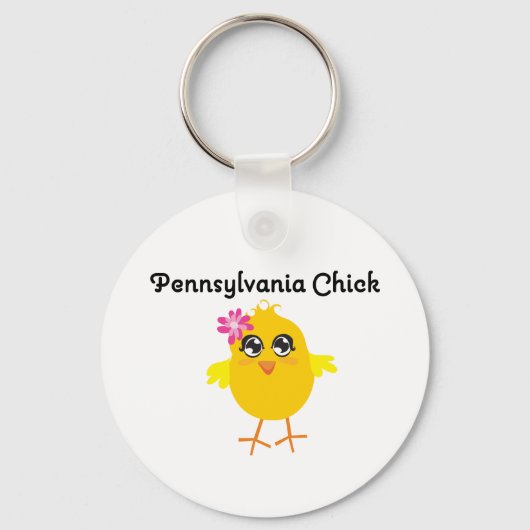 Pennsylvania Chick Schlüsselanhänger (Vorderseite)