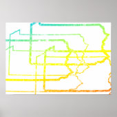 Pennsylvania Chill Blur Poster (Vorne)