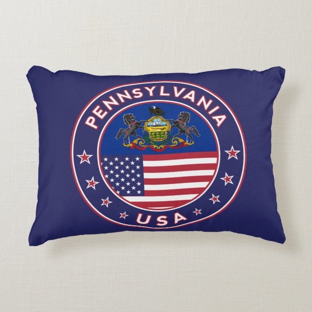 Pennsylvania Dekokissen (Vorderseite)