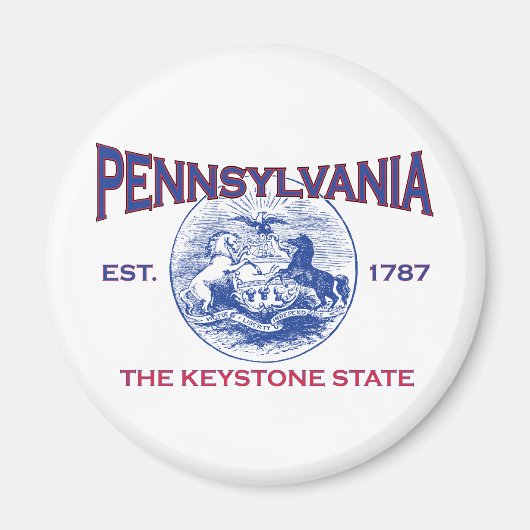 PENNSYLVANIA Der Keystone-Staat Magnet (Vorne)