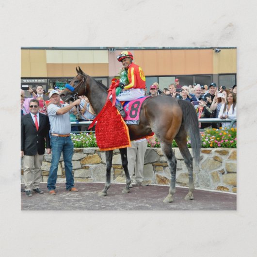Pennsylvania Derby Gewinner - McKenzie Postkarte (Vorderseite)