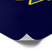 Pennsylvania Diamond Poster (Ecke)