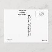 Pennsylvania, Diner des Bobs, Kolumbien Postkarte (Rückseite)