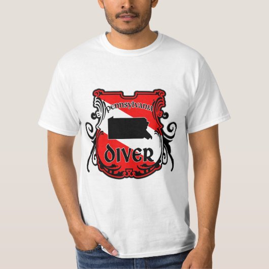 Pennsylvania Diver T-Shirt (Vorderseite)