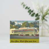Pennsylvania, Downingtown Diner, Downtown Postkarte (Stehend Vorderseite)