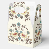 Pennsylvania Dutch Amish Hex Sign Bird Americana Geschenkschachtel (Geöffnet)