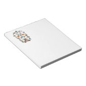 Pennsylvania Dutch Amish Hex Sign Bird Americana Notizblock (angewinkelt)