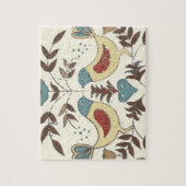 Pennsylvania Dutch Amish Hex Sign Bird Americana Puzzle (Vertikal)