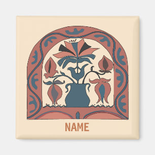 Pennsylvania Dutch Hex Sign, Name hinzufügen Magnet