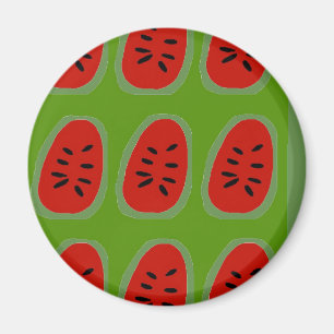 Pennsylvania Dutch Hex Sign Watermelons Magnet