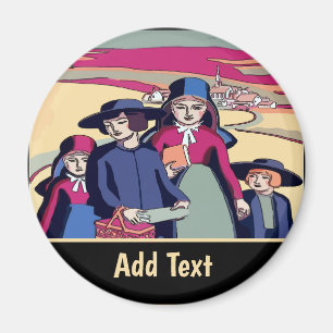 Pennsylvania Dutch, Lancaster, bearbeiten Text Mag Magnet