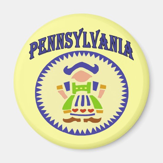 Pennsylvania Dutch Magnet (Vorne)