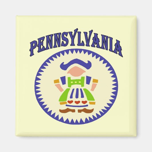 Pennsylvania Dutch Magnet (Vorne)