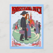 Pennsylvania Dutch Postkarte (Vorderseite)