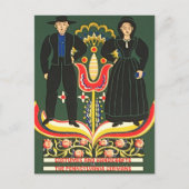 Pennsylvania Dutch Postkarte (Vorderseite)