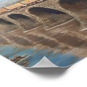 Pennsylvania Eisenbahn auf der Rockville Bridge Po Poster (Ecke)