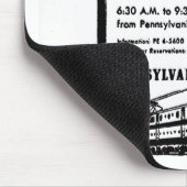 Pennsylvania-Eisenbahn bildet stündlich 1948 aus Mousepad (Ecke)