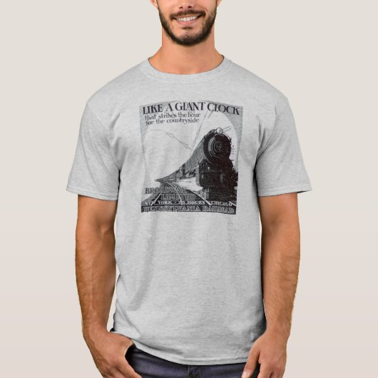 Pennsylvania-Eisenbahn Broadway begrenzte 1929 T-Shirt (Vorderseite)