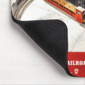 Pennsylvania-Eisenbahn-Dampf-Turbine Mousepad (Ecke)