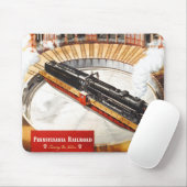 Pennsylvania-Eisenbahn-Dampf-Turbine Mousepad (Mit Mouse)