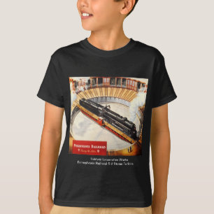 Pennsylvania-Eisenbahn-Dampf-Turbine scherzt T-Shirt