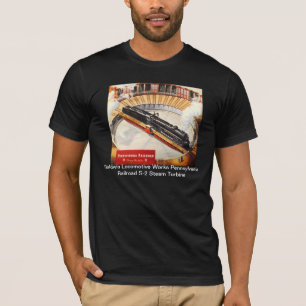 Pennsylvania-Eisenbahn-Dampf-Turbine-T - Shirts