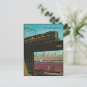 Pennsylvania Eisenbahn Jahresbericht 1960 Postkart Postkarte (Stehend Vorderseite)