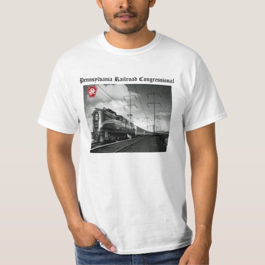 Pennsylvania-Eisenbahn Kongress T-Shirt (Vorderseite)
