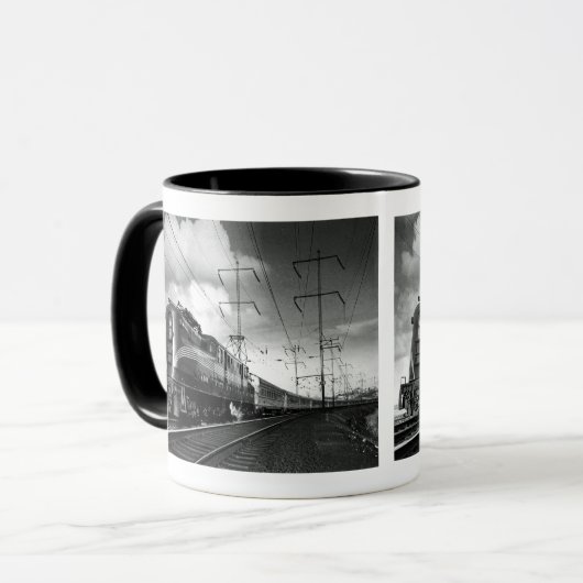 Pennsylvania-Eisenbahn Kongress Tasse (Vorderseite Links)
