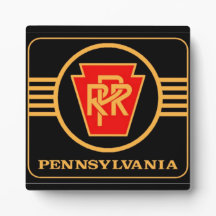 Pennsylvania Eisenbahn-Logo, Schwarz & Gold