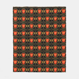 Pennsylvania-Eisenbahn-Logo, Schwarzes u. Fleecedecke