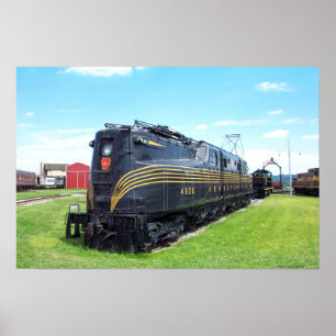Pennsylvania-Eisenbahn-Lokomotive GG-1 #4800 Poster